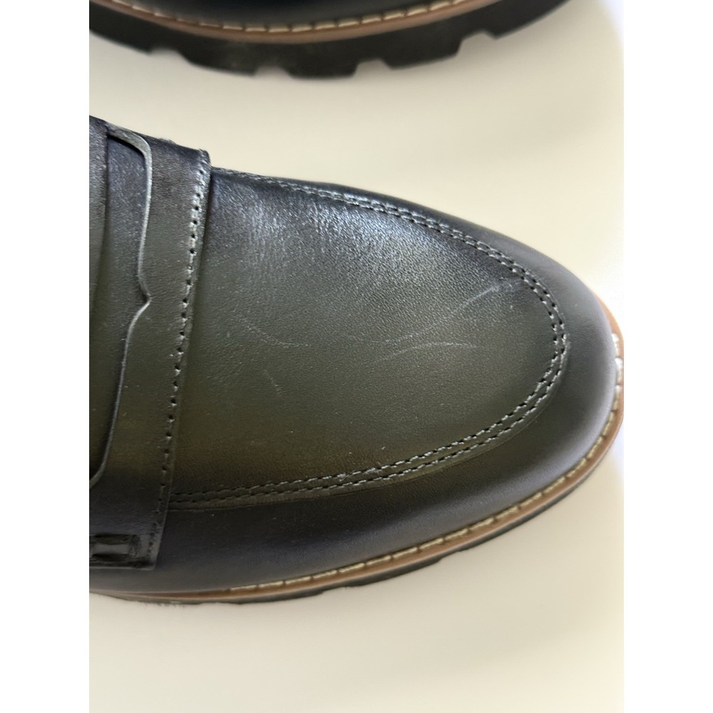 Vionic Cheryl II Loafer Womens 6.5 Black Leather Slip On Shoes Arch Support - Picture 7 of 10